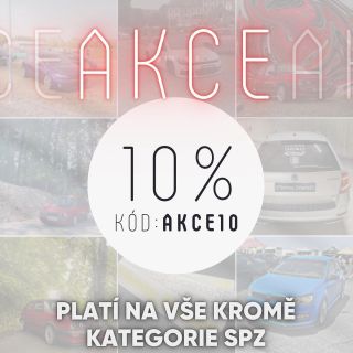 AKCE 10% OFF na magnety, rámy, social tagy, suchý zip… Platí do konce neděle 3.9.2023 na www.pnstore.cz #czcars #auta...